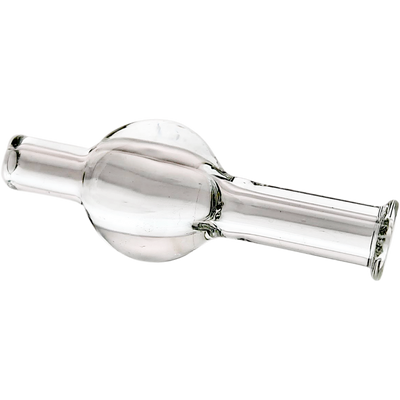 2″ CLEAR HEAVYWALL BALL CARB CAP