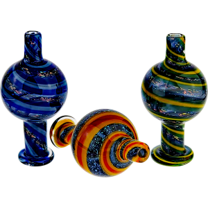 2″ DICHRO SPIRAL BUBBLE CARB CAP