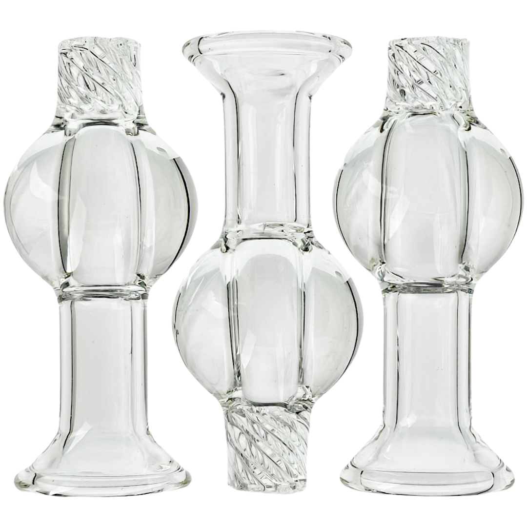 2″ CLEAR ORB MINI SPINNER CARB CAP