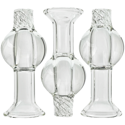 2″ CLEAR ORB MINI SPINNER CARB CAP