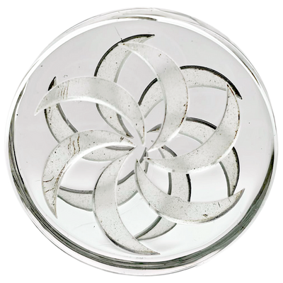 2″ CARVED SPINNER DISC CARB CAP