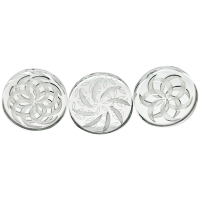 2″ CARVED SPINNER DISC CARB CAP