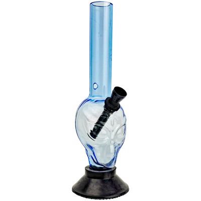 8.5" Alien Acrylic Bong w/ Metal Bowl & Carb