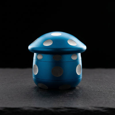 Editorial product photography on charcoal slate