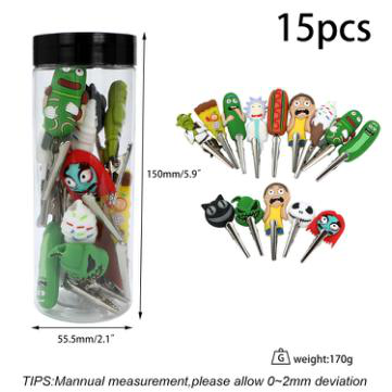 Roach clips mixed 15pcs/set - lifestyle shot
