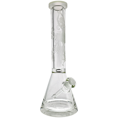 15" Thick Sandblast Ballerina Beaker