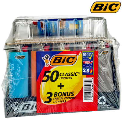 Bic Classic Lighter w/ 3 Free Classic Special Edition Lighters - main product photo