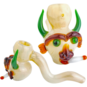 8″ SCULPTED SMOKING DEVIL HAMMER