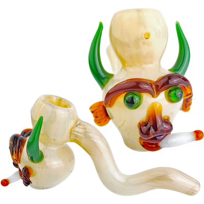 8″ SCULPTED SMOKING DEVIL HAMMER