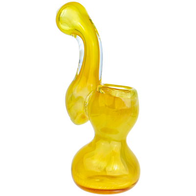 4" Heavy Fume Mini Bubbler - alternate angle