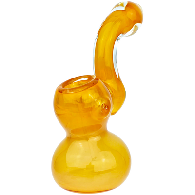 4" Heavy Fume Mini Bubbler - detail view