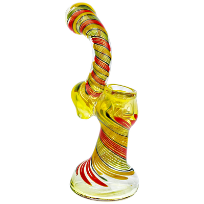 5" Fume Rasta Swirl Body Bubbler