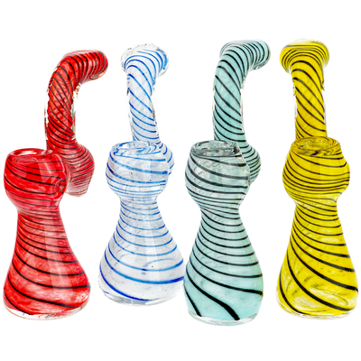 5.5" Frit Color-Line Wrap Bubbler