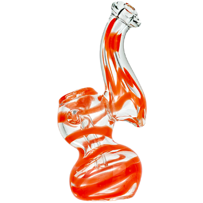 4" Twisted Cane Mini Bubbler