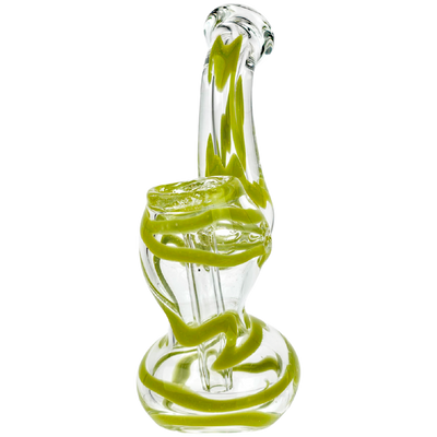 4" Twisted Cane Mini Bubbler