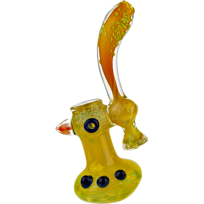 7″ FUME GLASS BUBBLER