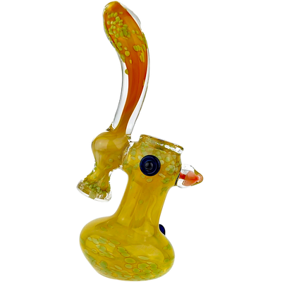 7″ FUME GLASS BUBBLER