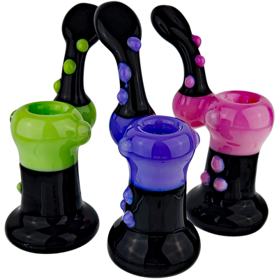 7″ TWO-TONE GLASS BUBBLER