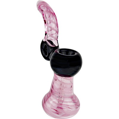 6″ TWO-TONE DONUT GLASS BUBBLER