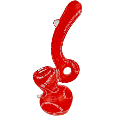 6″ GLASS DONUT BUBBLER