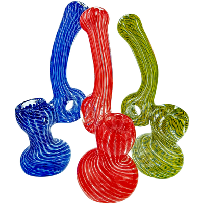 6″ DONUT GLASS BUBBLER