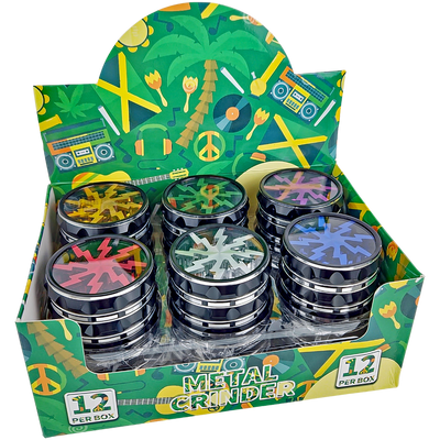 2.5″ ALUMINUM BOLT GRINDER – 12 PACK W/ DISPLAY