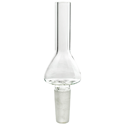 5" Bamboo Ribbed Nectar Straw w/ Glass Tip