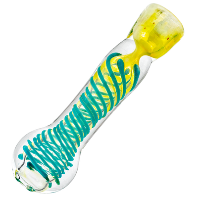 3" Fume Twisted Cane Chillum