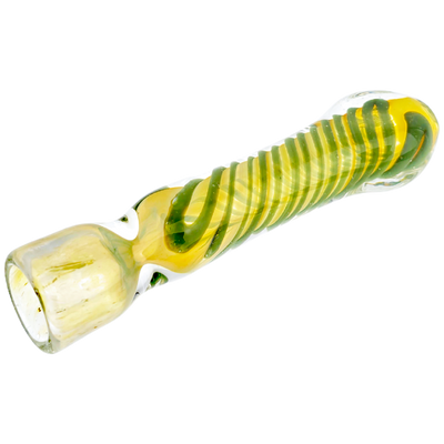 3" Fume Twisted Cane Chillum