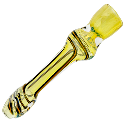 3" Flat Mouth Fume Color Swirl Chillum