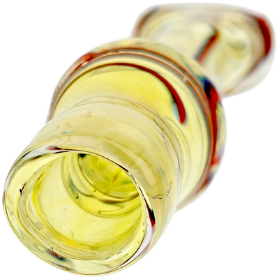 3″ Flat Mouth Fume Color Swirl Chillum