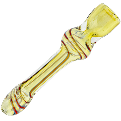 3″ Flat Mouth Fume Color Swirl Chillum