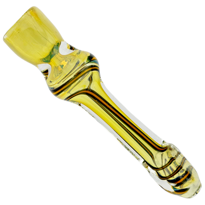 3" Flat Mouth Fume Color Swirl Chillum
