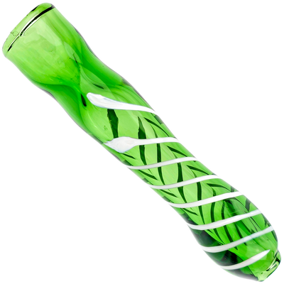 3.5″ Color w/ White Swirl Chillum