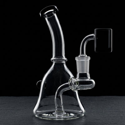 6" Color Lip & Dot Bell Rig in Black