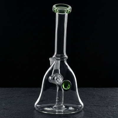 6" Color Lip & Dot Bell Rig in Green