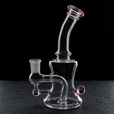6″ Color Lip/Marble Hourglass Rig in Pink