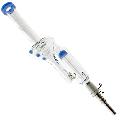 11″ RBR GLASS NECTAR COLLECTOR - detail view