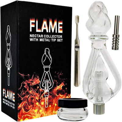 FLAME GLASS NECTAR COLLECTOR BOX SET by RAW