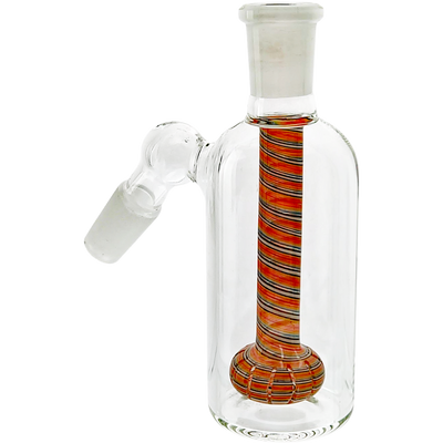 5″ SPIRAL COLOR SHOWER HEAD ASH CATCHER