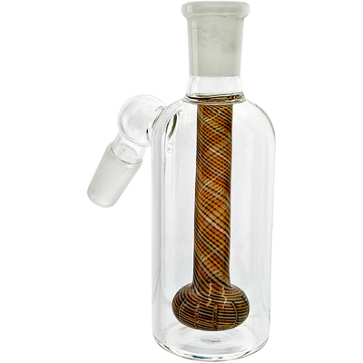 5″ SPIRAL COLOR SHOWER HEAD ASH CATCHER