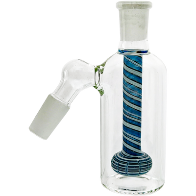 5″ SPIRAL COLOR SHOWER HEAD ASH CATCHER