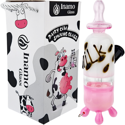 6.5" Pierced Cow Udder Bottle Rig (NO BOX)