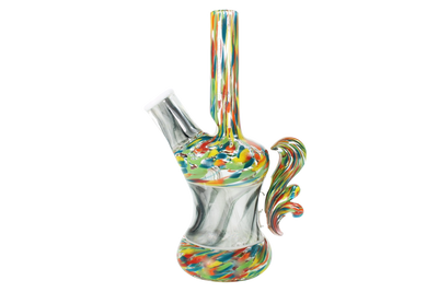 SWAN CONFETTI & MARBLE BOTTLE