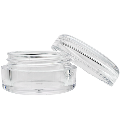 CLEAR PLASTIC OIL CONTAINERS – 100 PACK