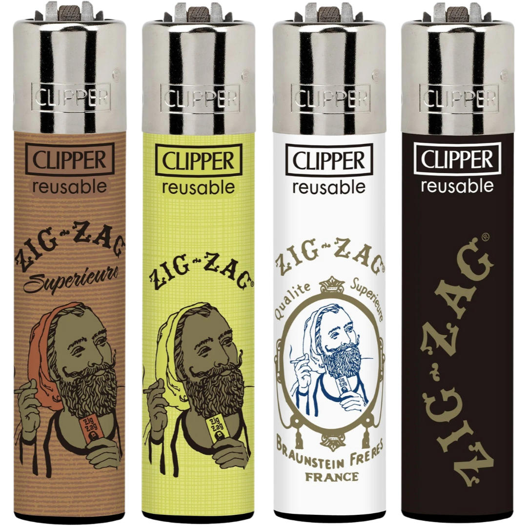 Clipper Lighters CP11 Zig-Zag - Collection 2 - alternate angle