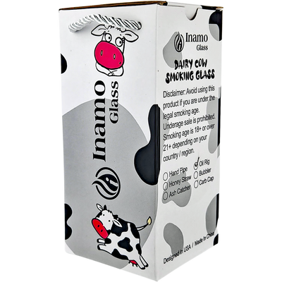 6.5" Pierced Cow Udder Bottle Rig (NO BOX)