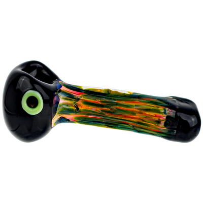 4.5" Black Accent Mouth & Head Fume Dot Body Hand Pipe - photo 4