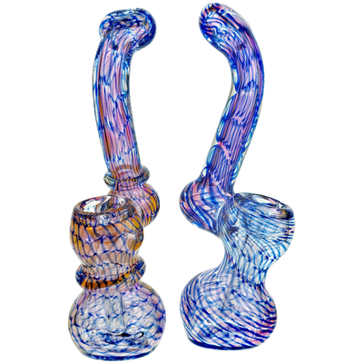 6" Cobalt Fume Wrap & Rake Bubbler - main product photo
