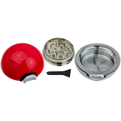 2.5" Pokeball Grinder - size comparison